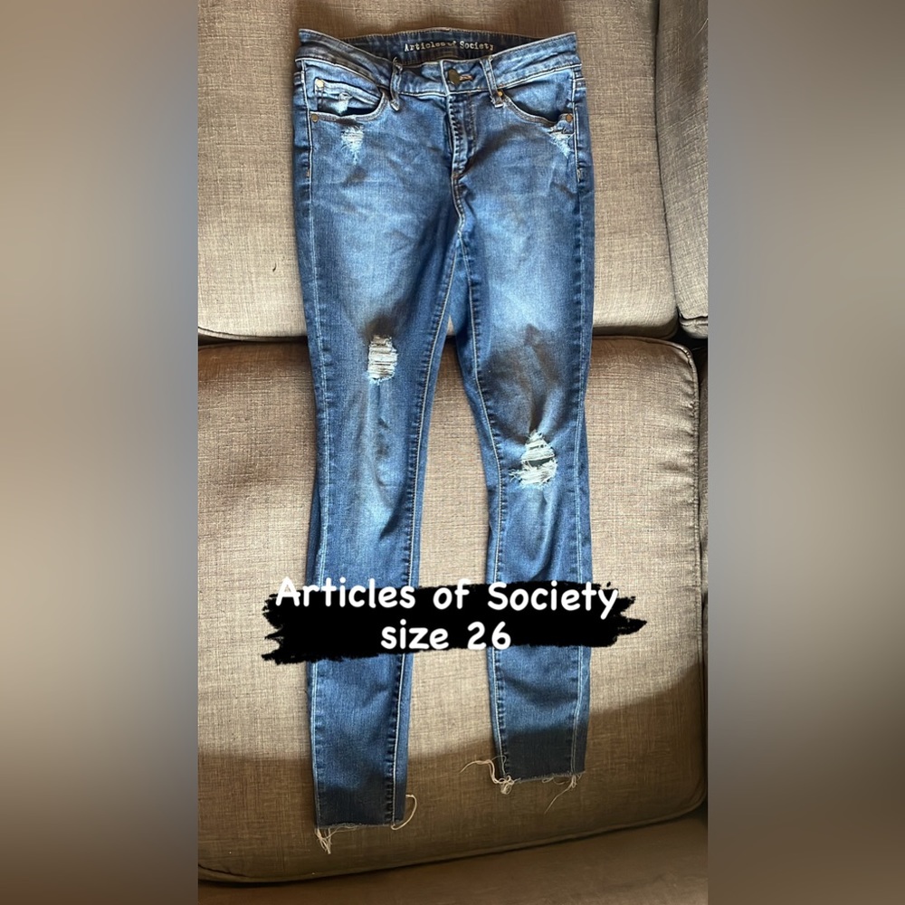 Articles of Society ripped jeans